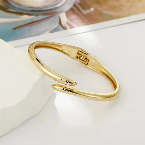 Adjustable Titanium Steel Bracelet Niche Vintage Bangle ODMPOD