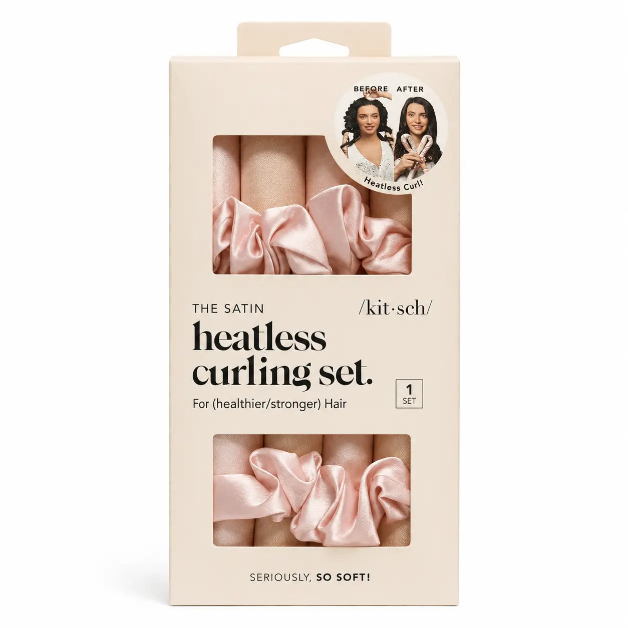 Satin Heatless Hair Curler VIAI BEAUTY
