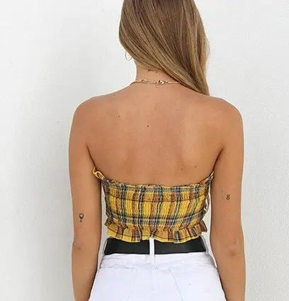 ASHLEE WRAPPED TANK TOP ODMPOD
