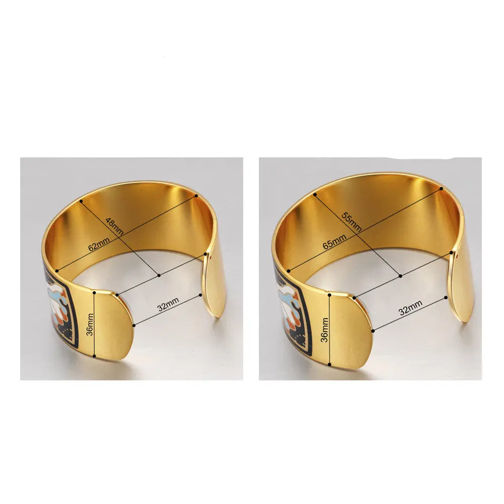 Bangle enamel  bracelet ODMPOD