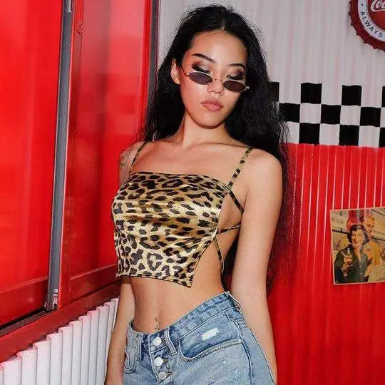 Kennidi Leopard Tank Top ODMPOD