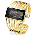 CANSNOW Womens Watch Luxury Fashion Rose Gold Bangle Bracelet Watch Women Dress Clock Female Lady Saati Girls Wristwatch Relojes ODMPOD