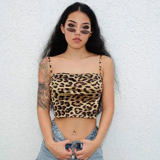 Kennidi Leopard Tank Top ODMPOD