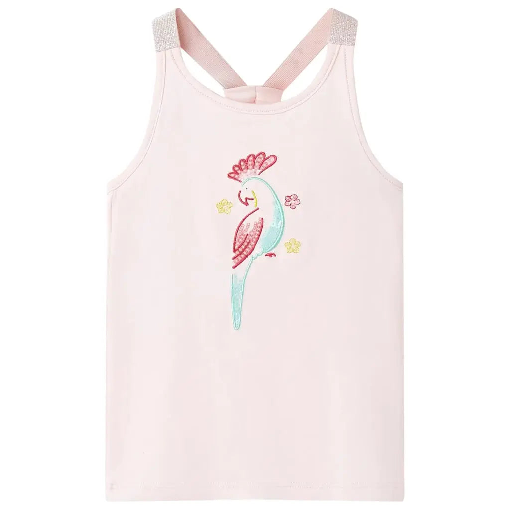 children's tank top soft pink 116 children's tank top soft pink 128 ODMPOD