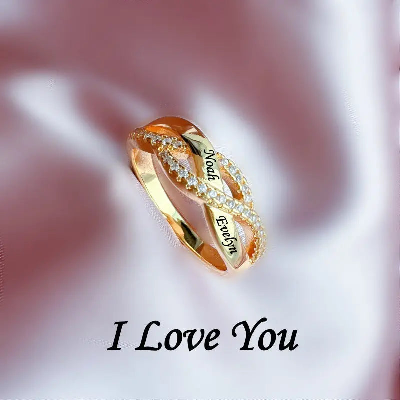 Creative Design Sense Of Personalized Woven Ring Eternal Bloom Co