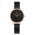 Sophisticated Quartz Watch, Minimalist And Elegant Womens Timepiece Eternal Bloom Co