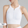 High-intensity Ribbed Yoga Tank Top With Built-in Bra ODMPOD