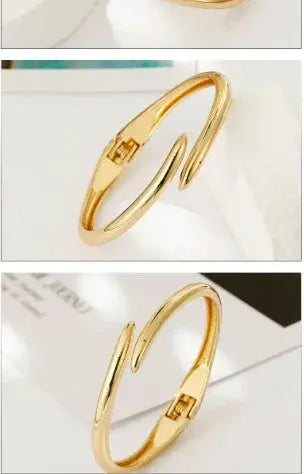 Adjustable Titanium Steel Bracelet Niche Vintage Bangle ODMPOD
