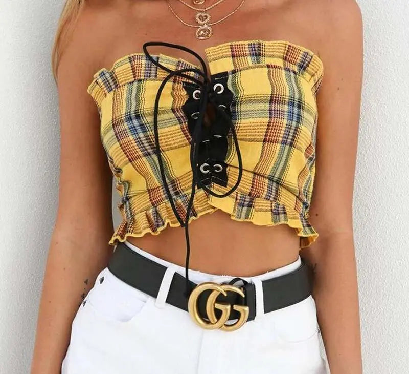ASHLEE WRAPPED TANK TOP ODMPOD