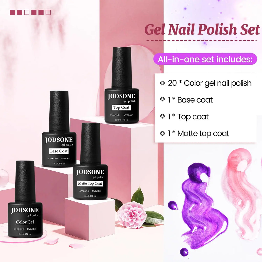 Gel Nail Polish 20+3 VIAI BEAUTY