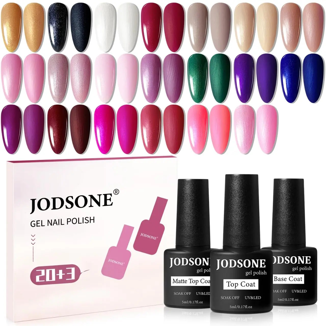 Gel Nail Polish 20+3 VIAI BEAUTY