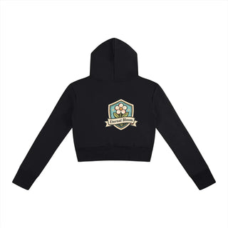 Women’s Slim Crop Full Zip Hoodie