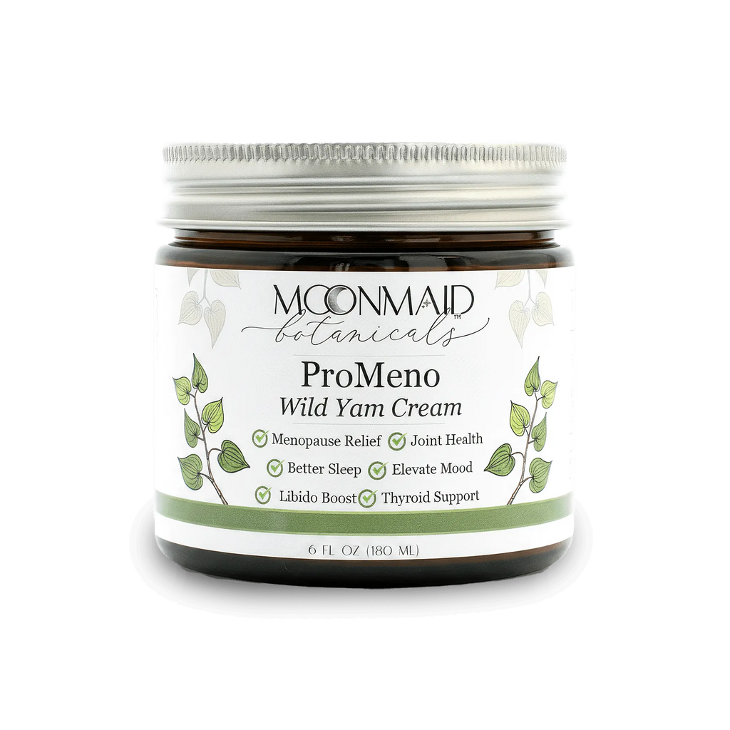 ProMeno Women's Wild Yam Cream (6oz) MoonMaid Botanicals