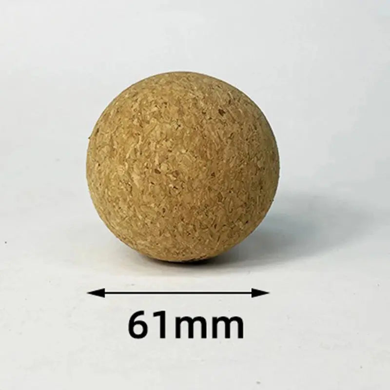Cork Peanut massage ball pilates yoga plantar fasciitistherapy ball Back muscleRelax Muscles Tension Release Therapy AMQ004 Eternal Bloom Co