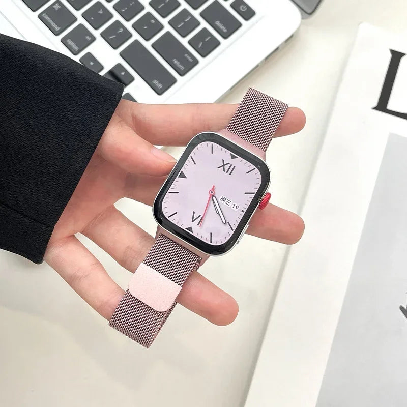 Milanese Loop Band For Huawei Watch FIT 3-4 Strap smart Magnetic stainless steel correa Huawei watch fit 4 pro bands Accessories Eternal Bloom Co