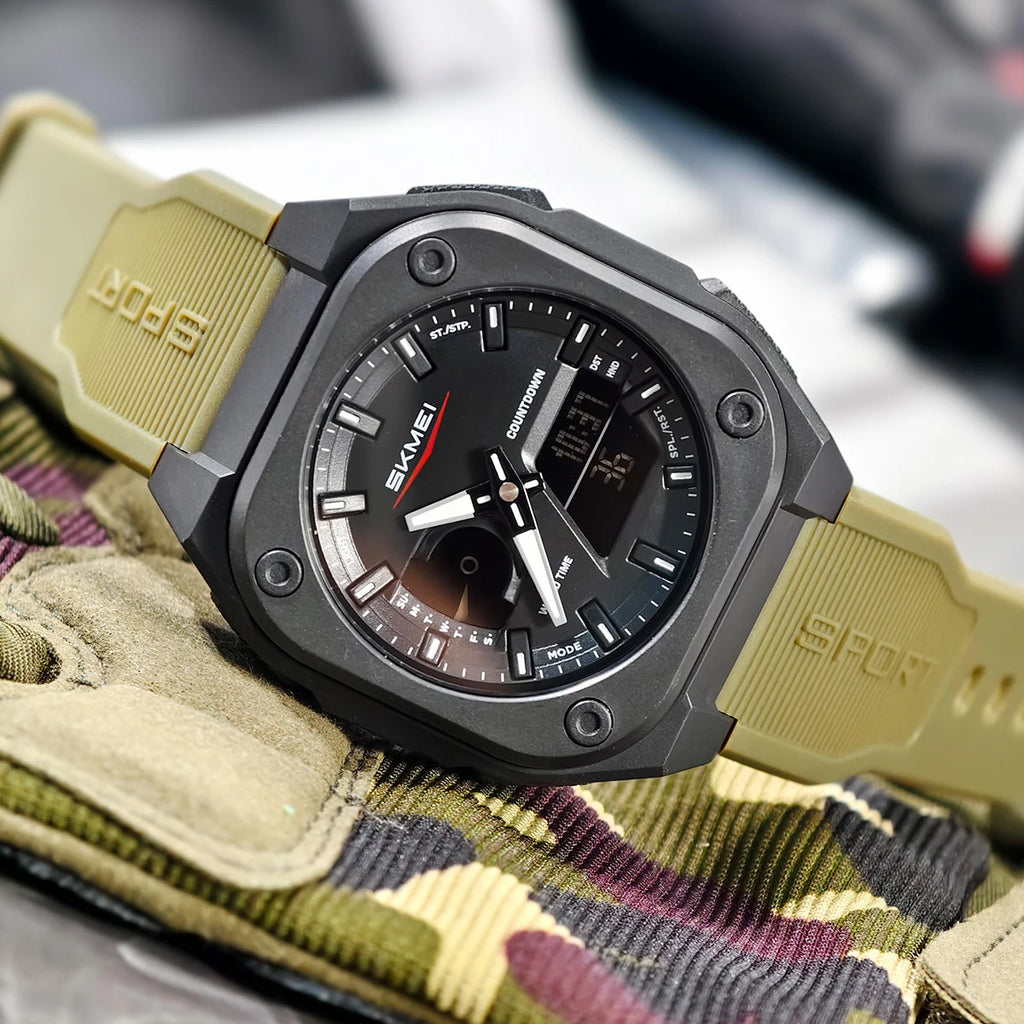 SKMEI Waterproof Daylight Saving Time Quartz Watches For Mens Women Sports Digital Electronics Wristwatches Relógios Masculino Eternal Bloom Co