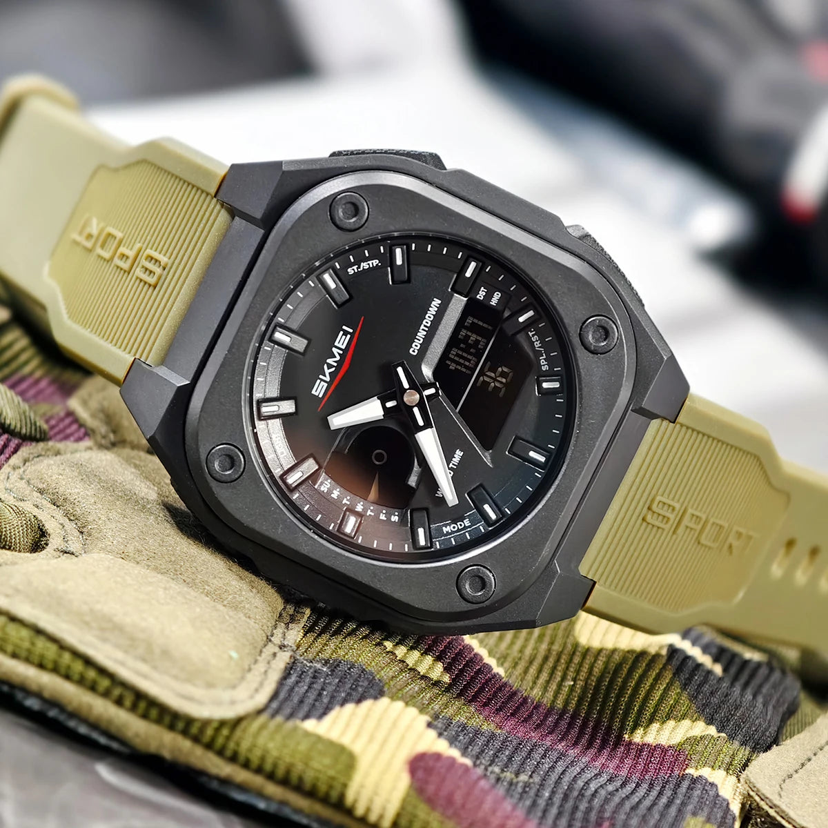 SKMEI Waterproof Daylight Saving Time Quartz Watches For Mens Women Sports Digital Electronics Wristwatches Relógios Masculino Eternal Bloom Co