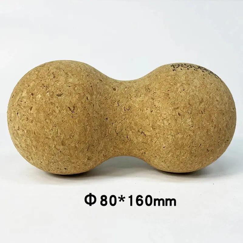 Cork Peanut massage ball pilates yoga plantar fasciitistherapy ball Back muscleRelax Muscles Tension Release Therapy AMQ004 Eternal Bloom Co