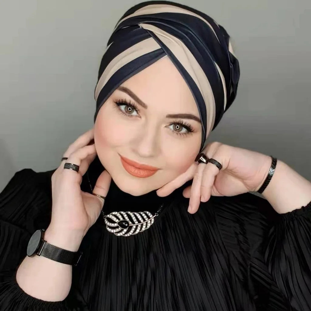 Muslim Modest Hijab Cap Undercap Abaya Hijabs For Woman Islamic Abayas Jersey Instant Wrap Women Crinkle Arabic Modal Silk Caps Eternal Bloom Co