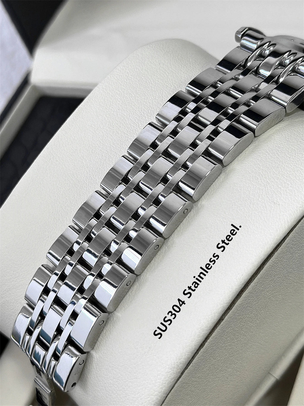 Business Man Silver Wristwatch Luminous SUS304 Stainless steel High Quality Luxury Watch Waterproof Fashion Clock hombre Reloj Eternal Bloom Co