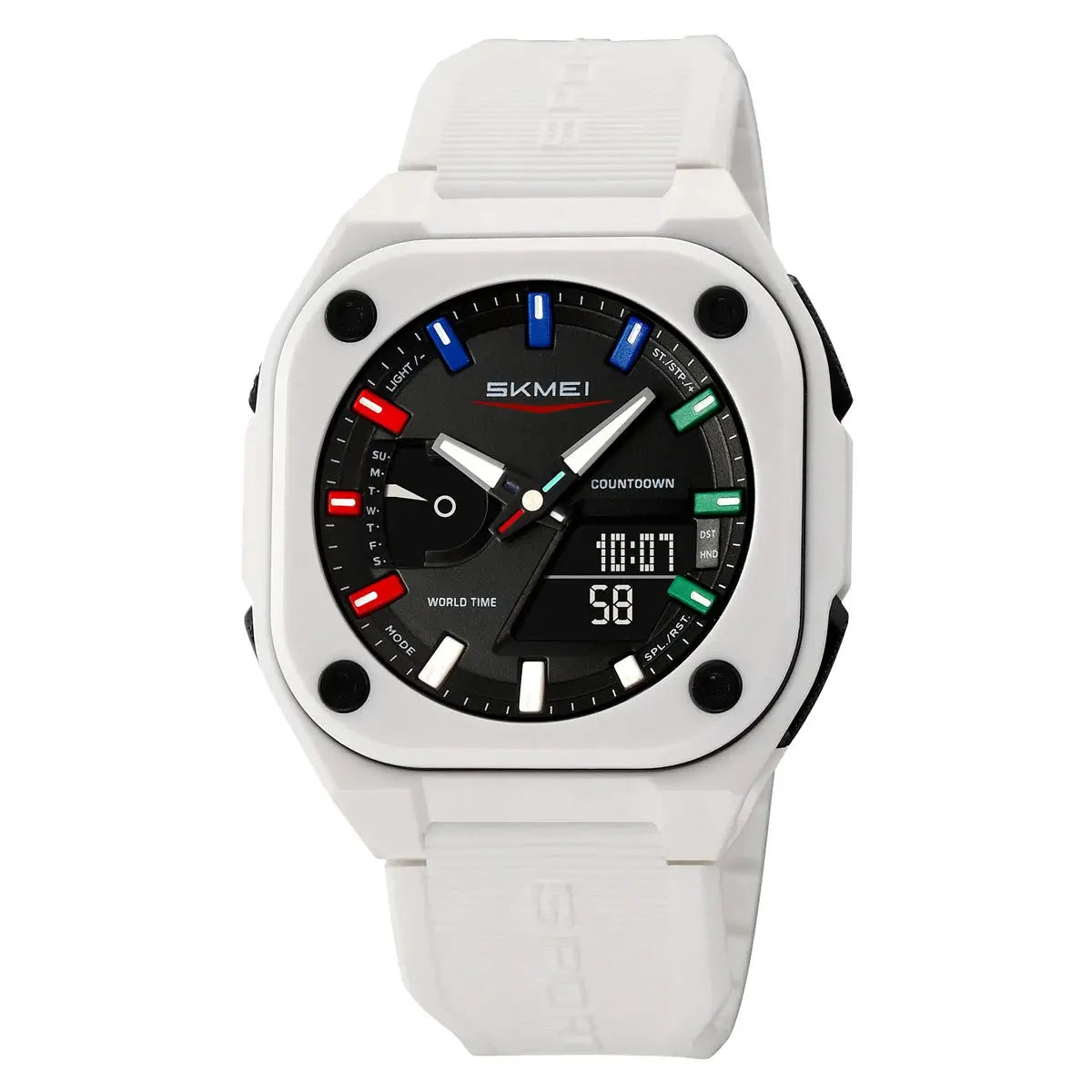 SKMEI Waterproof Daylight Saving Time Quartz Watches For Mens Women Sports Digital Electronics Wristwatches Relógios Masculino Eternal Bloom Co