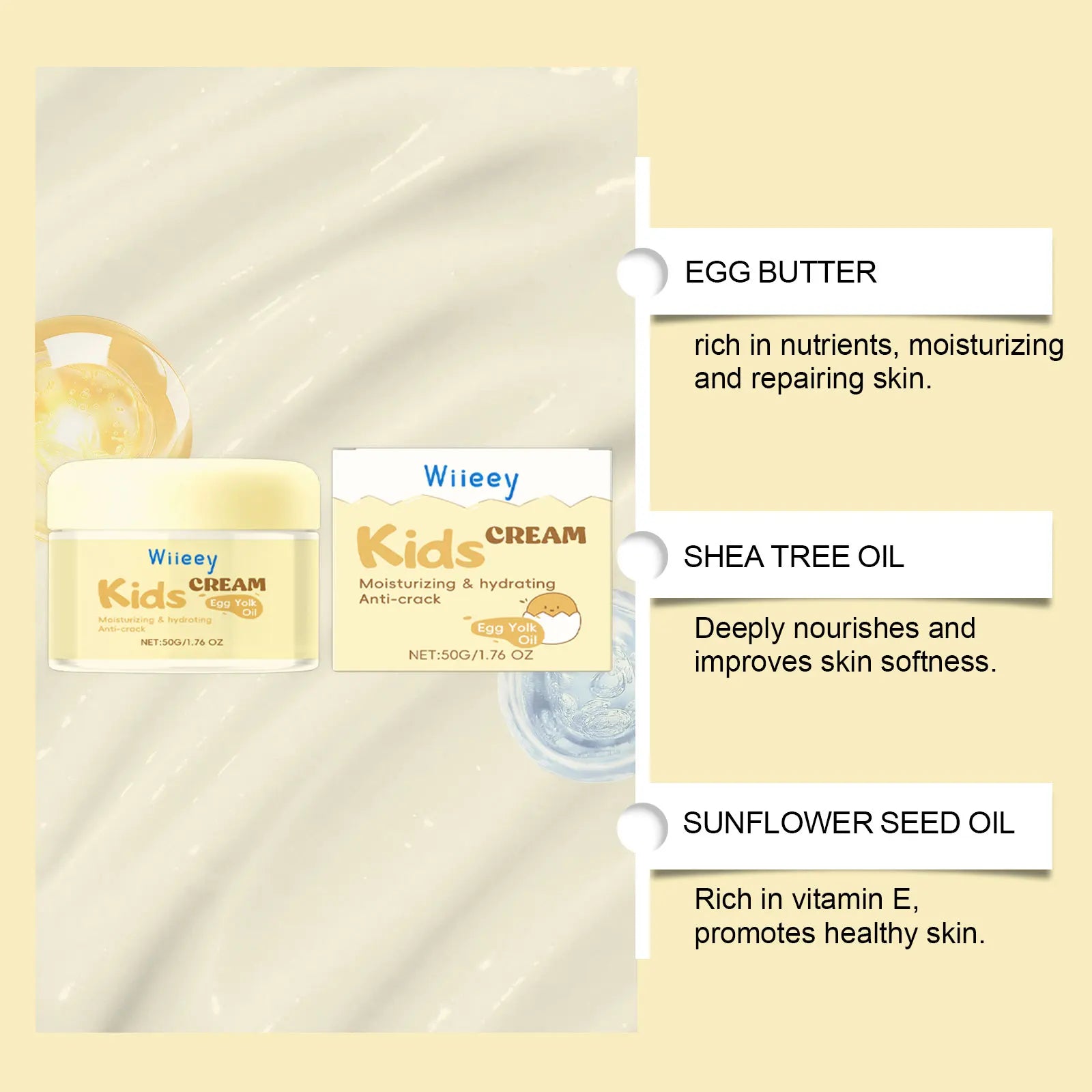 Baby Cream Face Moisturizer Soothing Fragrance Free Organic Skin Protection Children Kids Nourishing Body Lotion Baby Bum Cream Eternal Bloom Co