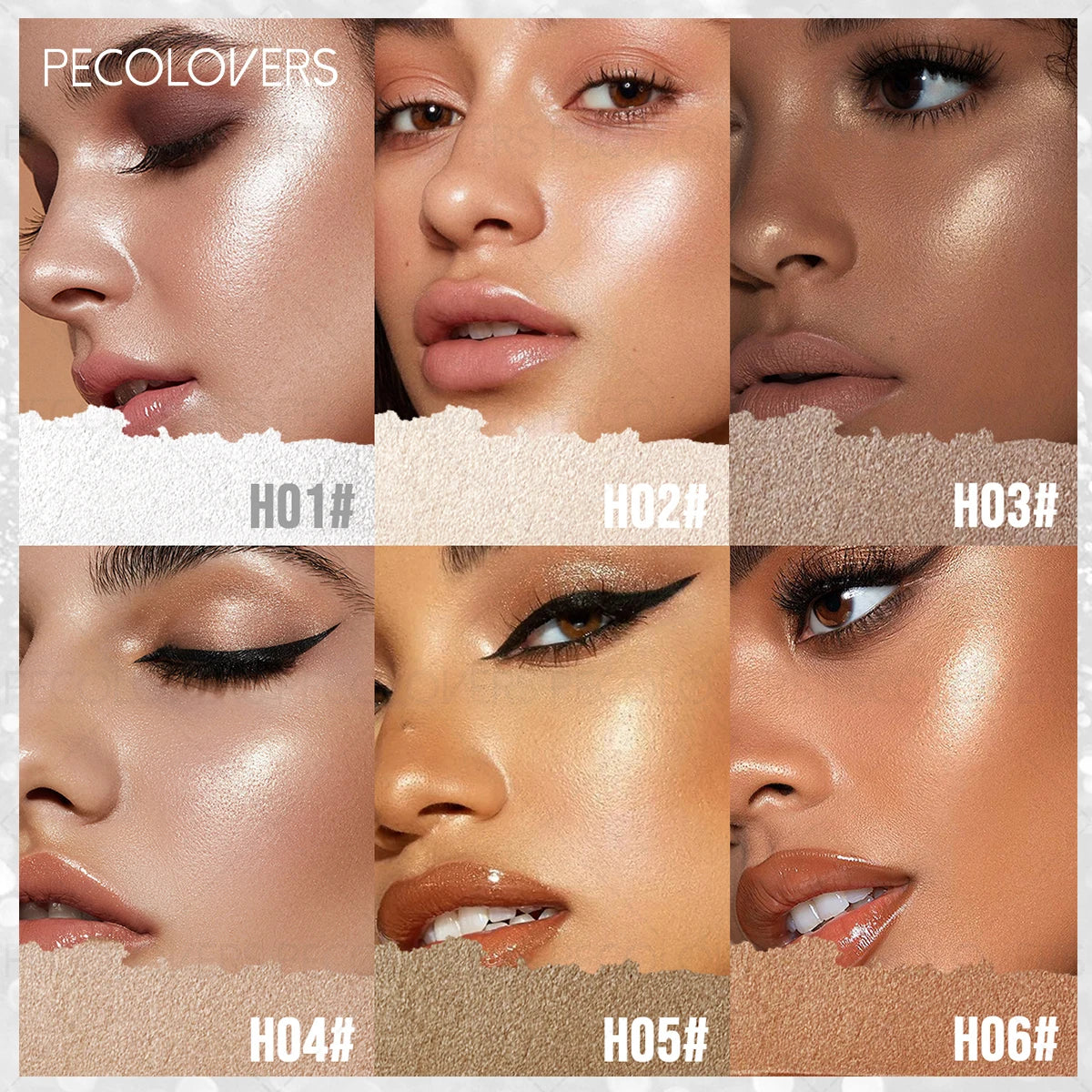 1 Pcs Waterproof Face Highlight Stick, Long-lasting Natural Finish for All Skins, Highlight & Contour & Concealer 3D Face Eternal Bloom Co