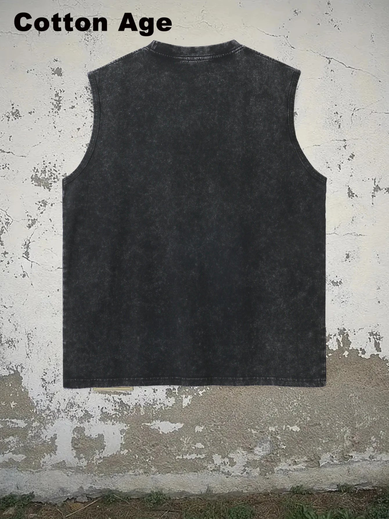 Vintage Men's Tank Top - AllSaints Print Design - Casual Fall/Winter Layering Tee - Perfect Gift For Halloween/Christmas Eternal Bloom Co