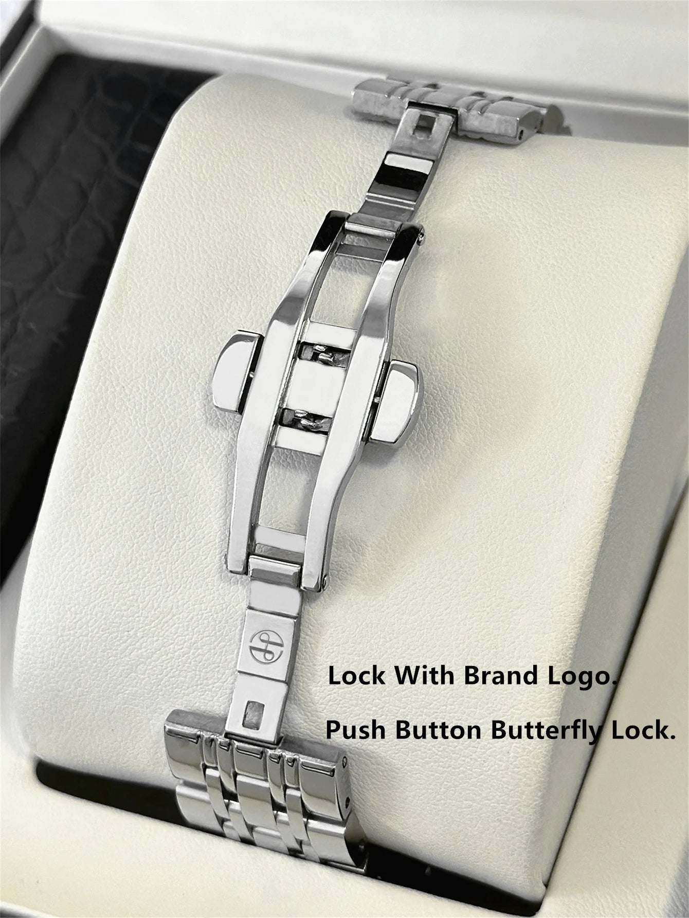 Business Man Silver Wristwatch Luminous SUS304 Stainless steel High Quality Luxury Watch Waterproof Fashion Clock hombre Reloj Eternal Bloom Co