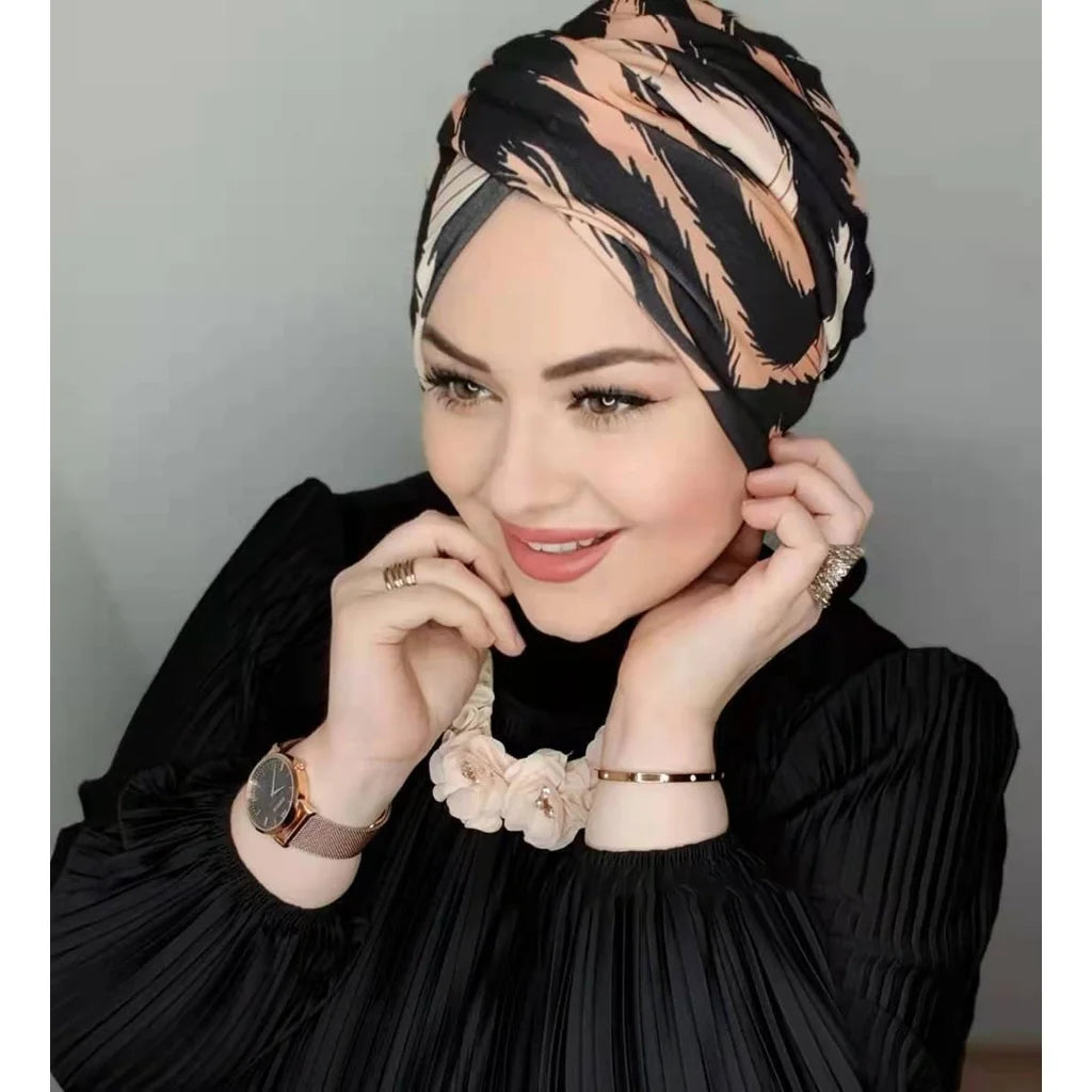 Muslim Modest Hijab Cap Undercap Abaya Hijabs For Woman Islamic Abayas Jersey Instant Wrap Women Crinkle Arabic Modal Silk Caps Eternal Bloom Co