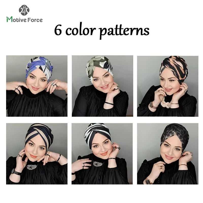 Muslim Modest Hijab Cap Undercap Abaya Hijabs For Woman Islamic Abayas Jersey Instant Wrap Women Crinkle Arabic Modal Silk Caps Eternal Bloom Co
