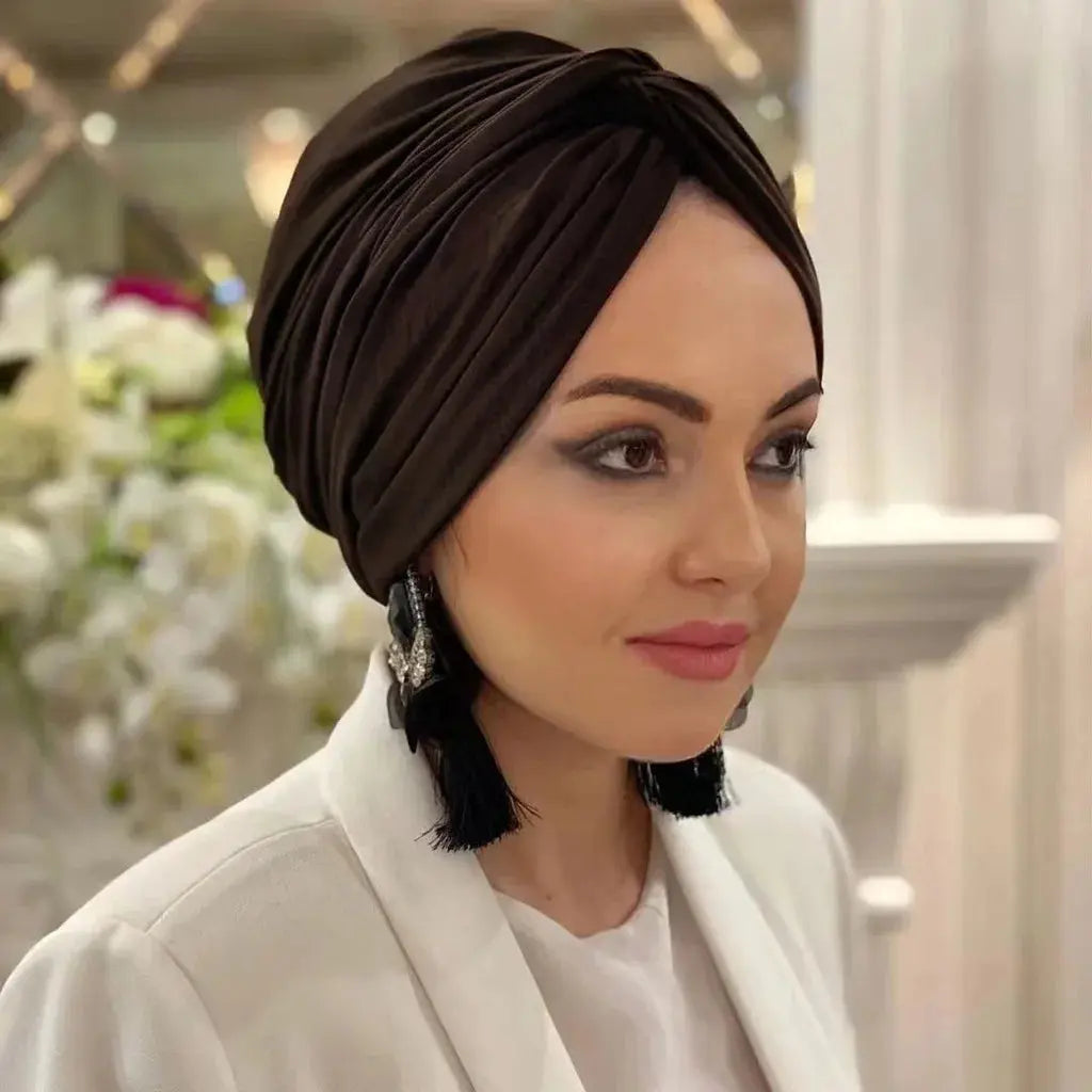 Muslim Modest Hijab Cap Undercap Abaya Hijabs For Woman Islamic Abayas Jersey Instant Wrap Women Crinkle Arabic Modal Silk Caps Eternal Bloom Co