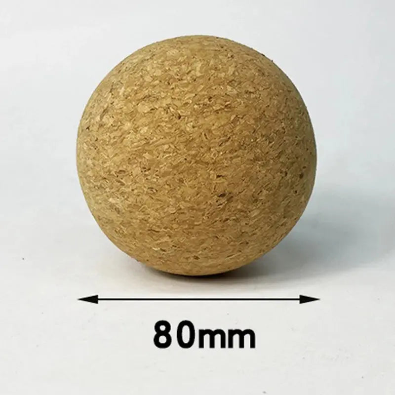 Cork Peanut massage ball pilates yoga plantar fasciitistherapy ball Back muscleRelax Muscles Tension Release Therapy AMQ004 Eternal Bloom Co