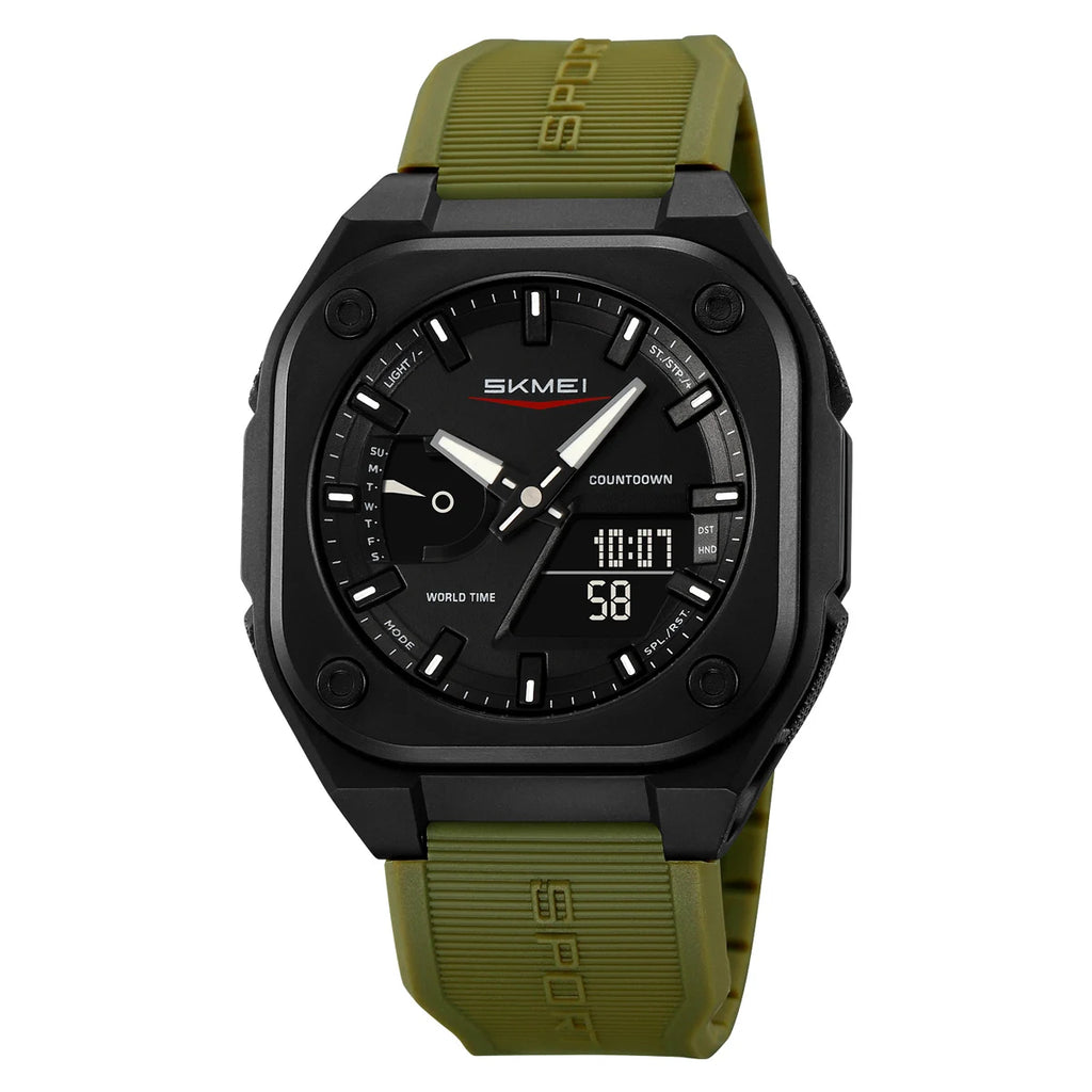 SKMEI Waterproof Daylight Saving Time Quartz Watches For Mens Women Sports Digital Electronics Wristwatches Relógios Masculino Eternal Bloom Co