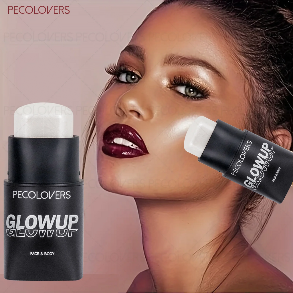1 Pcs Waterproof Face Highlight Stick, Long-lasting Natural Finish for All Skins, Highlight & Contour & Concealer 3D Face Eternal Bloom Co
