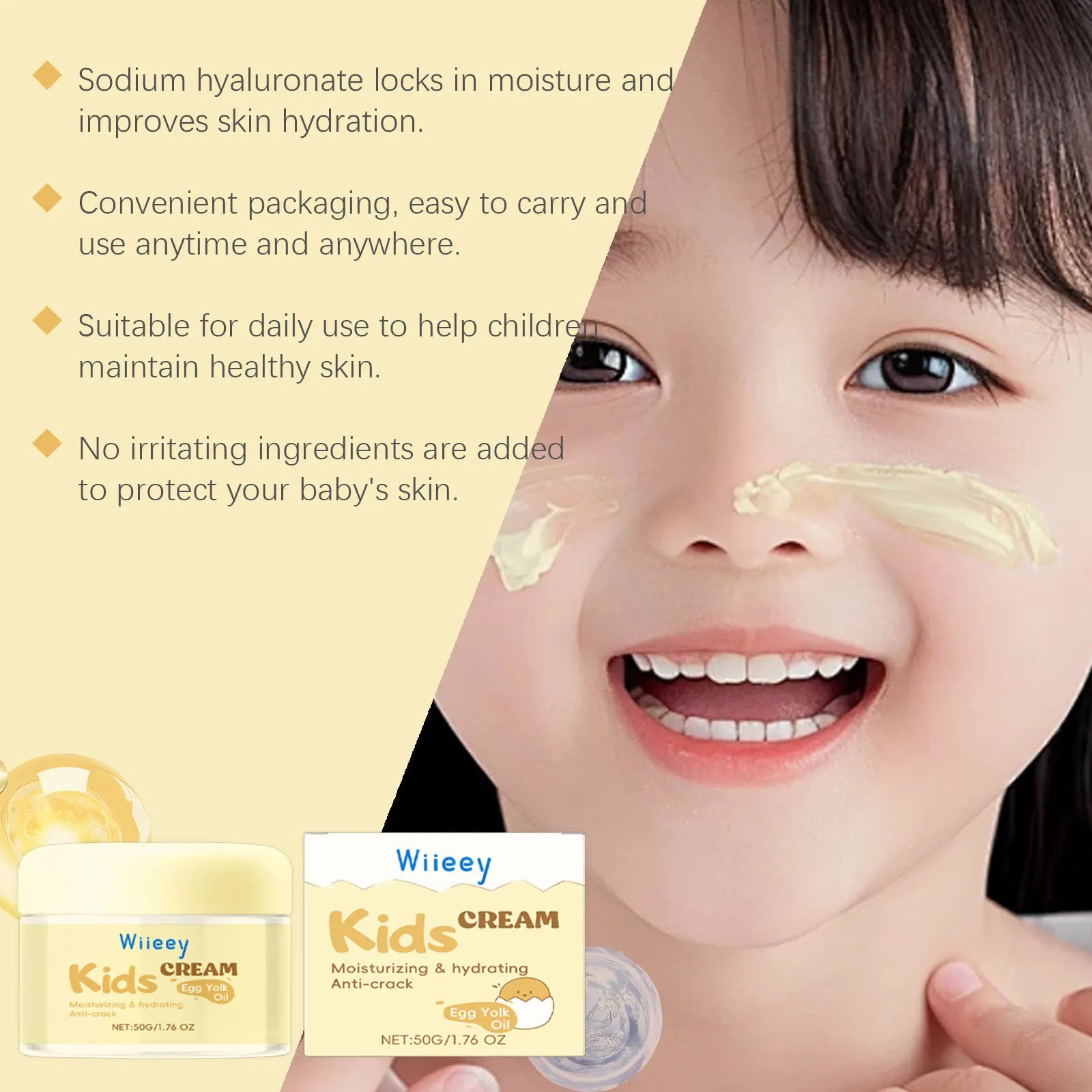 Baby Cream Face Moisturizer Soothing Fragrance Free Organic Skin Protection Children Kids Nourishing Body Lotion Baby Bum Cream Eternal Bloom Co