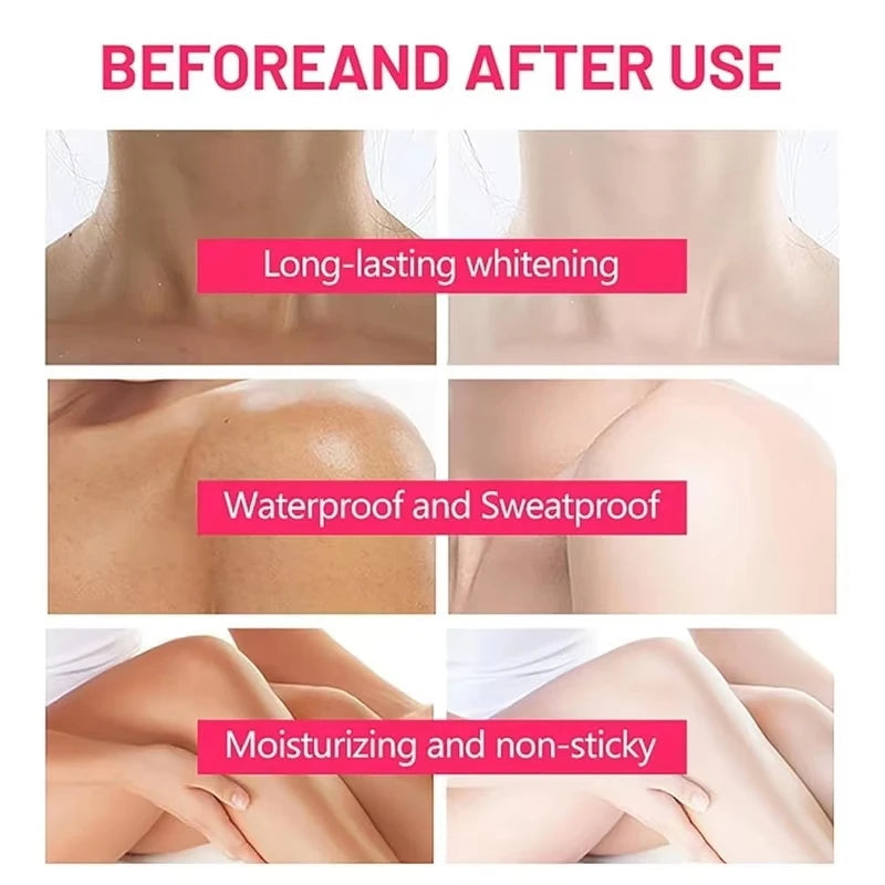 Body Whitening Bleach Cream Brighten Underarm Elbow Knees Joint Removal Intimate Parts Dark Spots Melanin Snow Bleach Cream Eternal Bloom Co