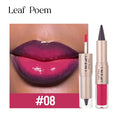 Tapered Lip Liner Lipstick Pen Matte Black Brown Velvet Lipstick Outline Contour Lipliner Water Mirror Moisturizing Lipgloss Eternal Bloom Co