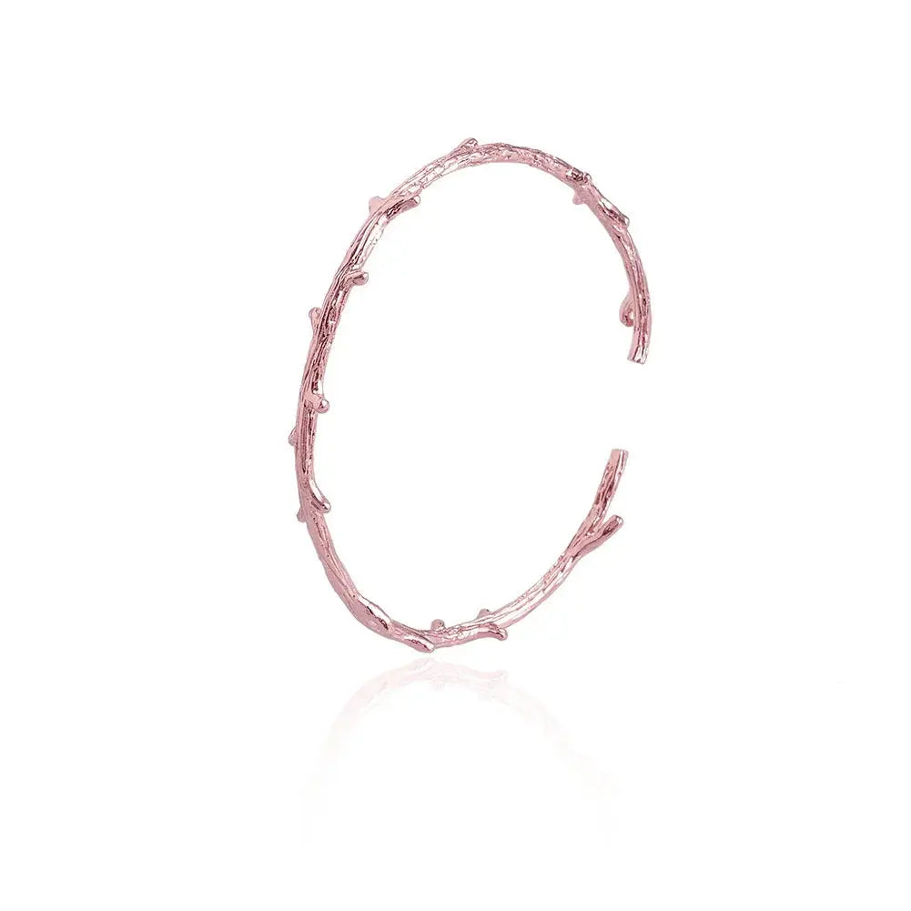 Alloy Cast Branch Opening Adjustable Bangle Bracelet ODMPOD