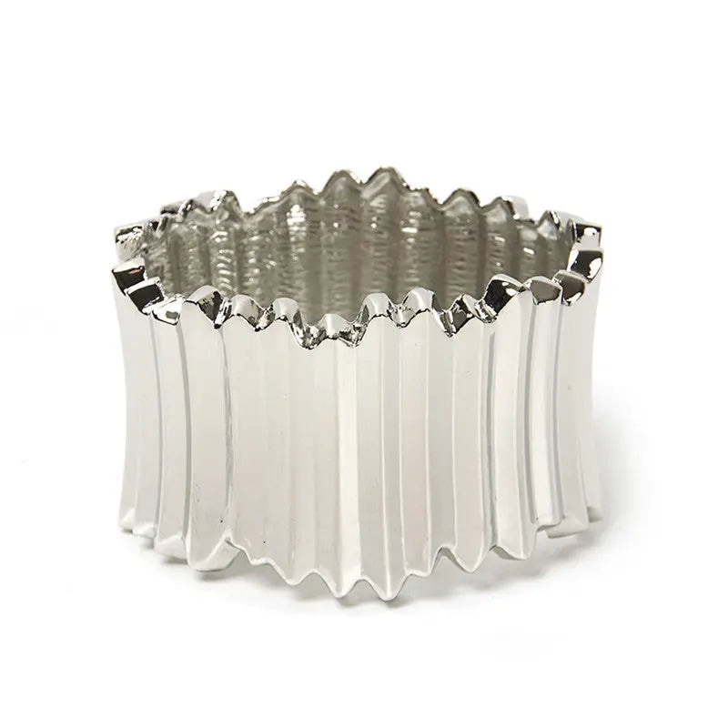 Popular Jewelry Irregular Bangle Exaggerated Wide Bangle In Europe And America ODMPOD