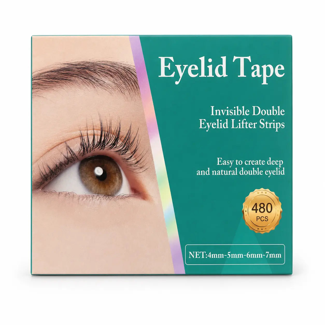 Eyelid Tape - Invisible Eyelid Lifter Strips (720 Pcs) VIAI BEAUTY
