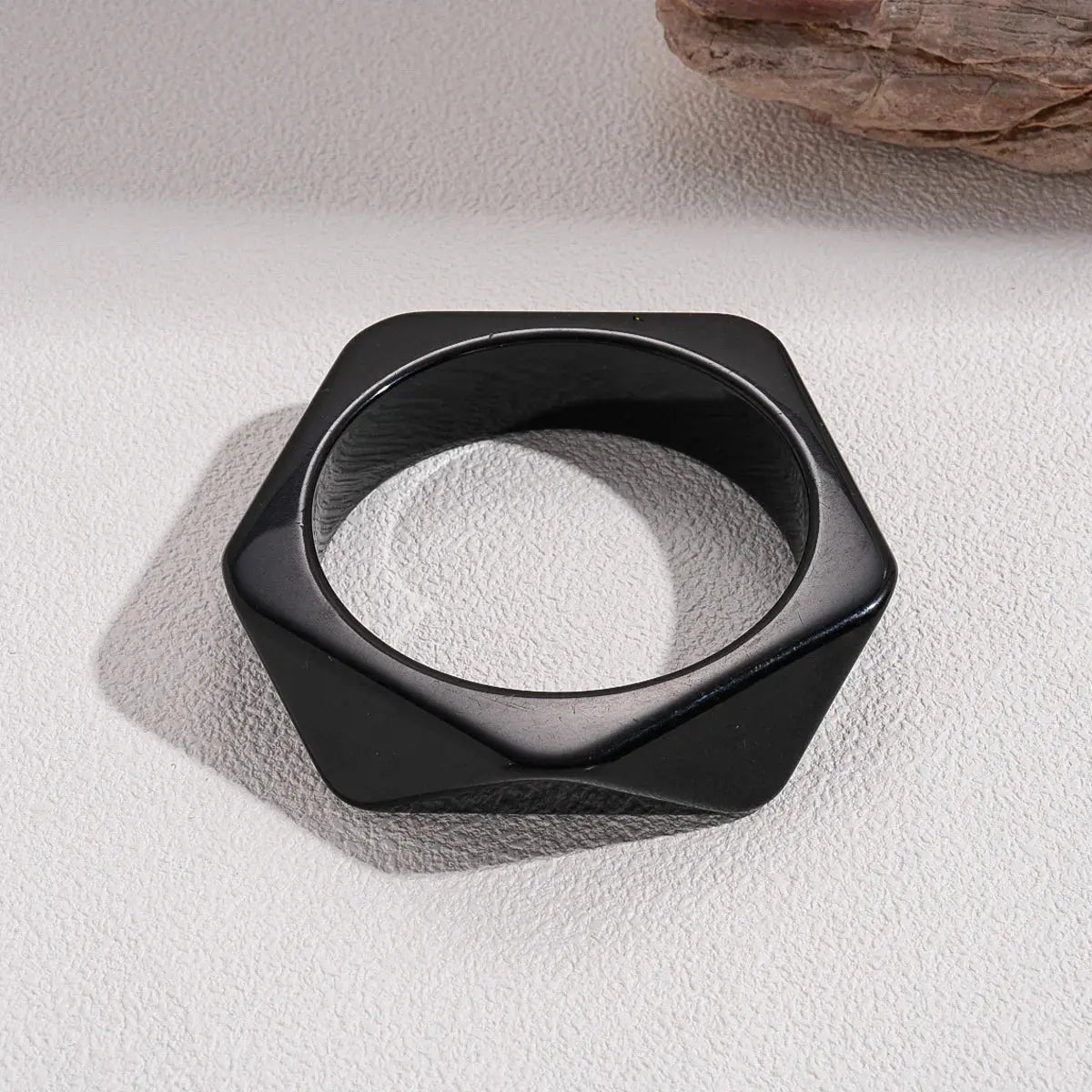 Metal Smooth-surfaced Irregular Square-open Bangle ODMPOD