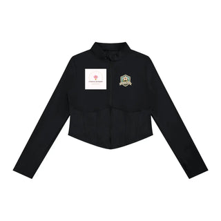 Women's Slim Fit Full-Zip Yoga Jacket