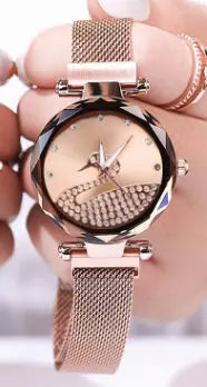 Starry Sky Womens Watch Lazy Little Swan Ladies Timepiece Eternal Bloom Co