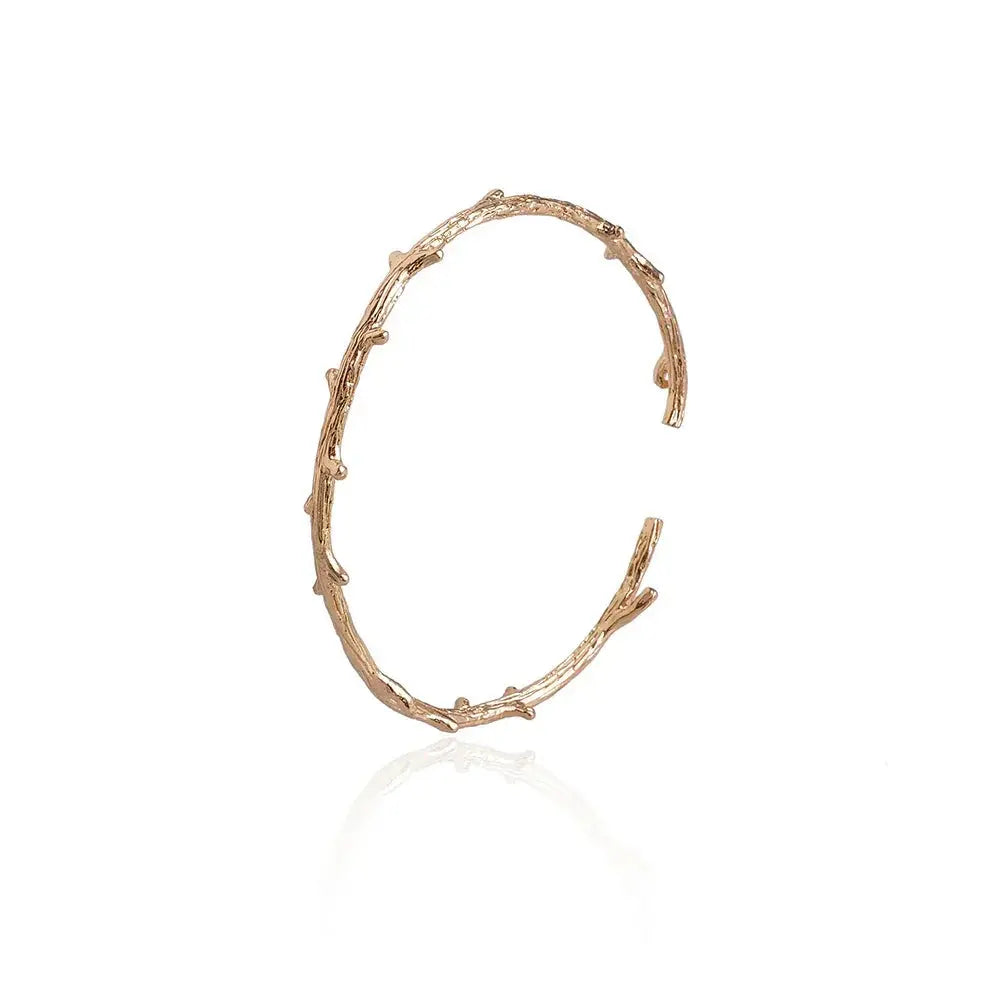 Alloy Cast Branch Opening Adjustable Bangle Bracelet ODMPOD